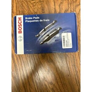 Disc Brake Pad Set Bosch BE1368H W/ Hardware fits 2018 Mitsubishi Lancer